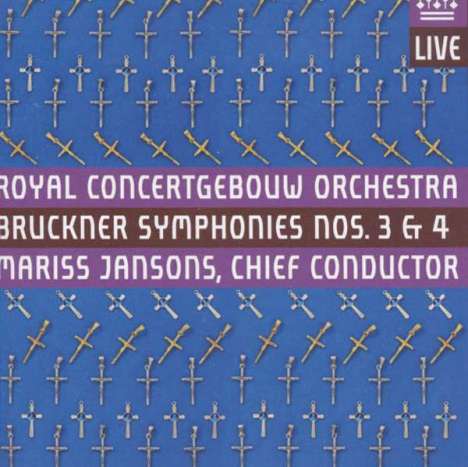 Anton Bruckner (1824-1896): Symphonien Nr.3 &amp; 4, 2 Super Audio CDs