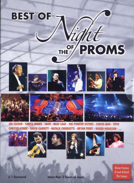 Best Of Night Of The Proms, DVD