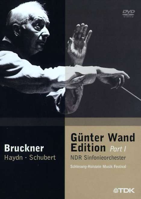 Günter Wand Edition 1 - Schleswig-Holstein Musik Festival, 4 DVDs
