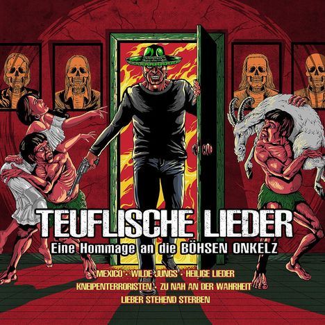 Teuflische Lieder: Eine Hommage an die Böhsen Onkelz (Limited Edition) (Red Vinyl), LP