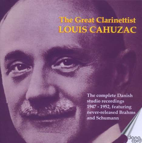 Louis Cahuzac,Klarinette, 2 CDs