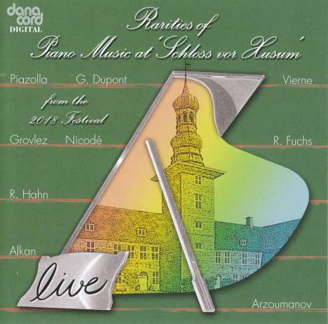 Rarities of Piano Music at »Schloss vor Husum« 2018, CD