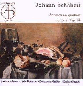 Johann Schobert (1730-1767): Cembaloquartette op.7 Nr.1-3, CD