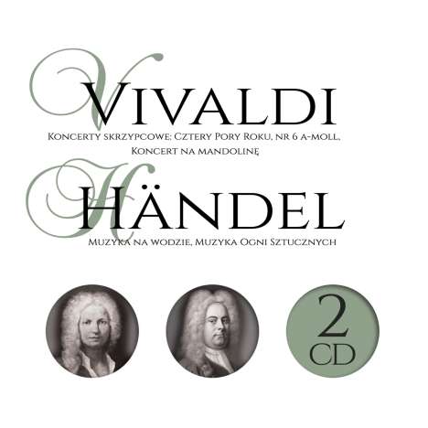 Georg Friedrich Händel (1685-1759): Vivaldi/Händel 2CD, 2 CDs