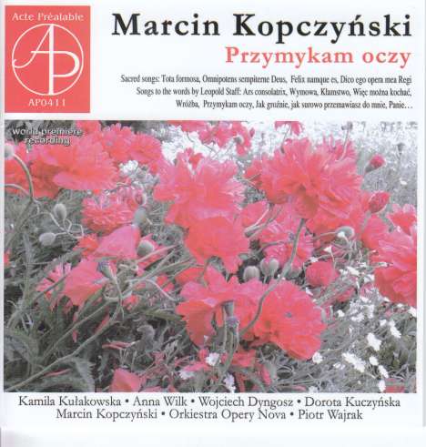 Marcin Kopczynski (geb. 1973): Lieder, CD