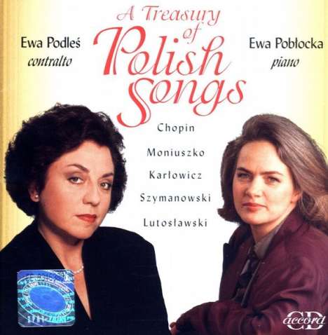 Ewa Podles - A Treasury of Polish Songs, CD