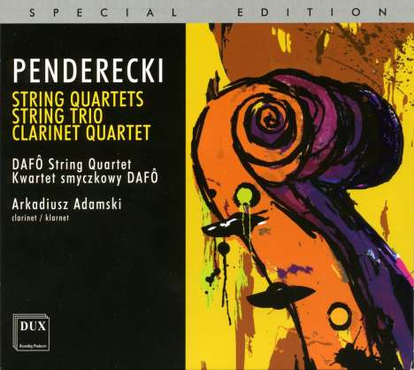 Krzysztof Penderecki (1933-2020): Streichquartette Nr.1-3, CD