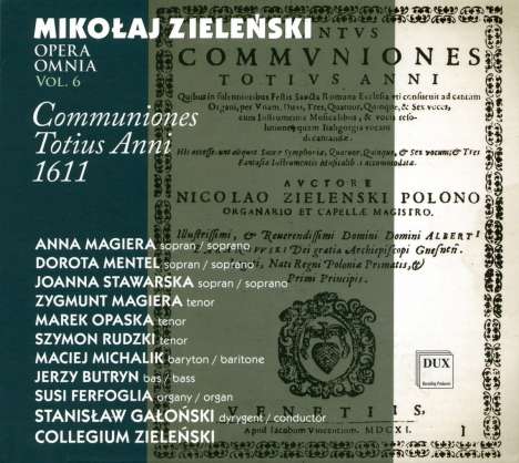Mikolaj Zielinski (1550-1615): Opera Omnia Vol.6, CD