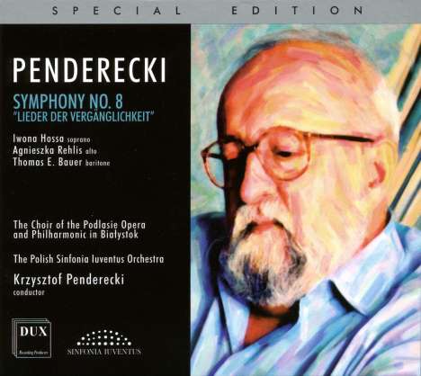Krzysztof Penderecki (1933-2020): Symphonie Nr.8 "Lieder der Vergänglichkeit", CD