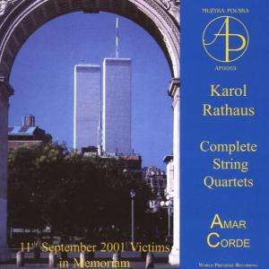Karol Rathaus (1895-1954): Streichquartette Nr.3-5, CD