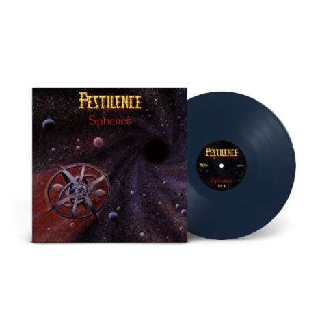 Pestilence: Spheres (remastered) (Limited Numbered Edition) (Navy Blue Vinyl), LP