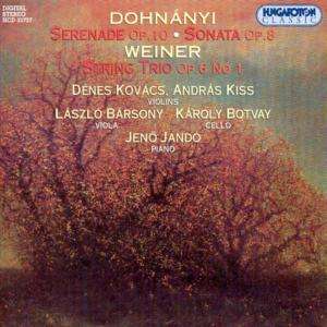 Leo Weiner (1885-1960): Streichtrio op.6,1, CD