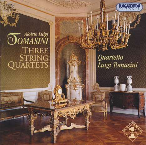 Luigi Tomasini (1741-1808): Streichquartette in D,d,B, CD