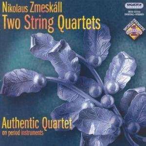 Mikulas Zmeskal (1759-1833): Streichquartette D-Dur &amp; g-moll, CD