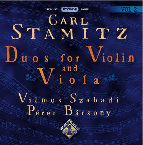 Carl Stamitz (1745-1801): Duos für Violine &amp; Viola op.10 Nr.1 &amp; 2 &amp; op.34 Nr.1-6, CD
