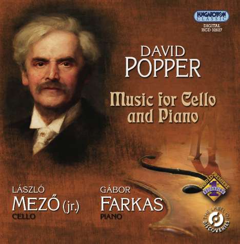 David Popper (1843-1913): Werke für Cello &amp; Klavier, CD