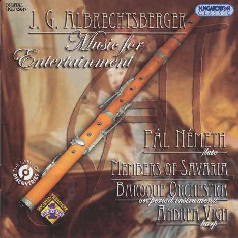 Johann Georg Albrechtsberger (1736-1809): Kammermusik mit Flöte, CD