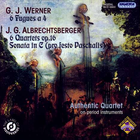 Johann Georg Albrechtsberger (1736-1809): 6 Streichquartette op.16, CD