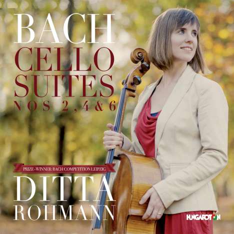 Johann Sebastian Bach (1685-1750): Cellosuiten BWV 1008,1010,1012, CD