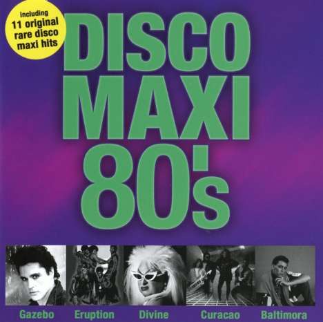Disco Maxi 80's Vol.1, CD