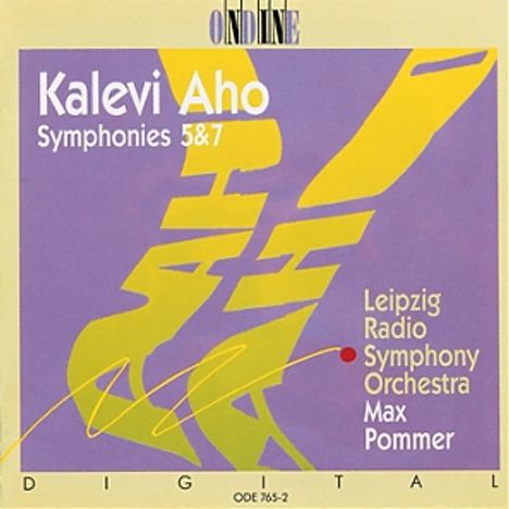 Kalevi Aho (geb. 1949): Symphonien Nr.5 &amp; 7, CD