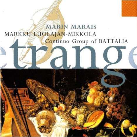 Marin Marais (1656-1728): Pieces de Viole Buch 4 (1717), CD