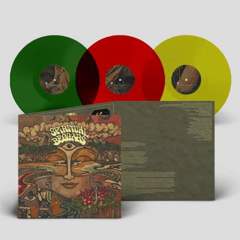 Spiritual Beggars: Spiritual Beggars (Reissue) (»Traffic Lights« Edition) (Green, Yellow &amp; Red Vinyl), 3 LPs