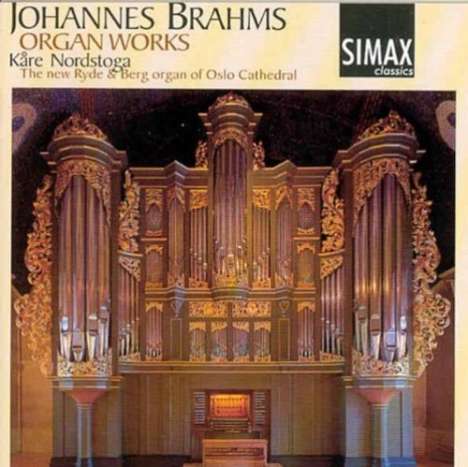 Johannes Brahms (1833-1897): Orgelwerke, CD