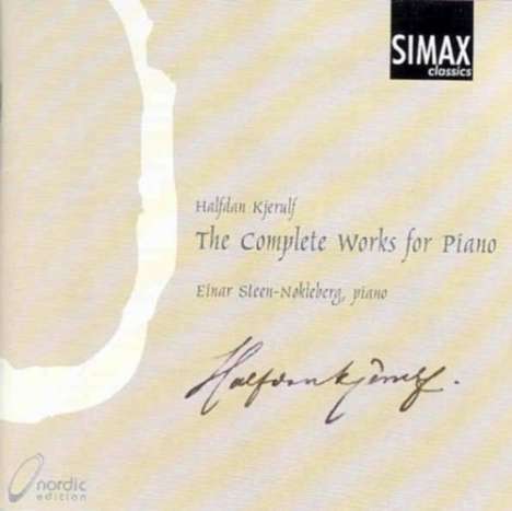 Halfdan Kjerulf (1815-1868): Klavierwerke, 3 CDs