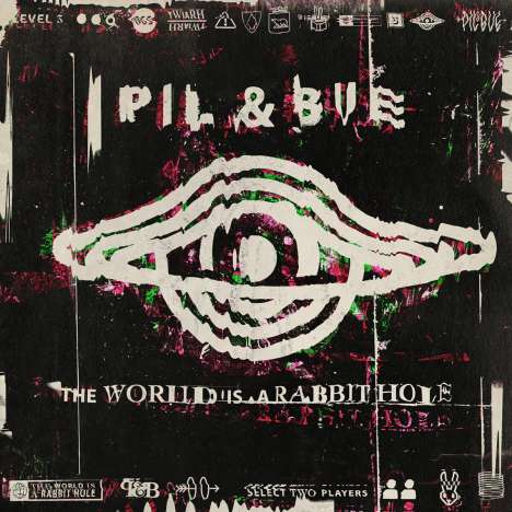 Pil &amp; Bue: The World Is A Rabbit Hole (Limited Edition) (Splatter Vinyl), LP
