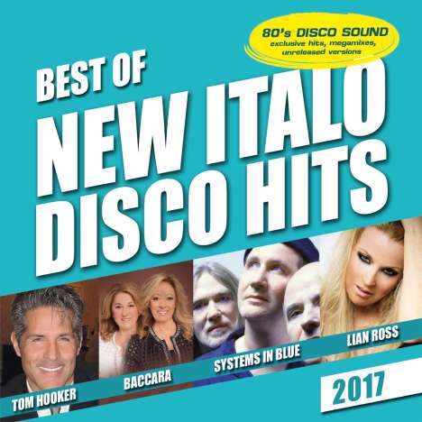 Best of New Italo Disco-2017, CD