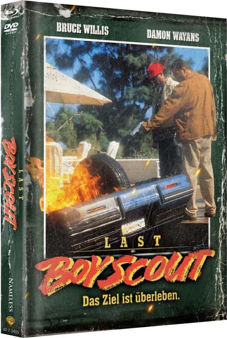 Last Boy Scout (Blu-ray &amp; DVD im Mediabook), 1 Blu-ray Disc und 1 DVD