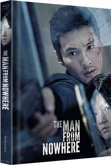The Man From Nowhere (Blu-ray &amp; DVD im Mediabook), 1 Blu-ray Disc und 1 DVD
