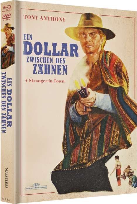Ein Dollar zwischen den Zähnen (Blu-ray &amp; DVD im Mediabook), 1 Blu-ray Disc und 1 DVD