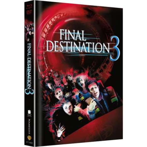 Final Destination 3 (Blu-ray &amp; DVD im Mediabook), 1 Blu-ray Disc und 1 DVD