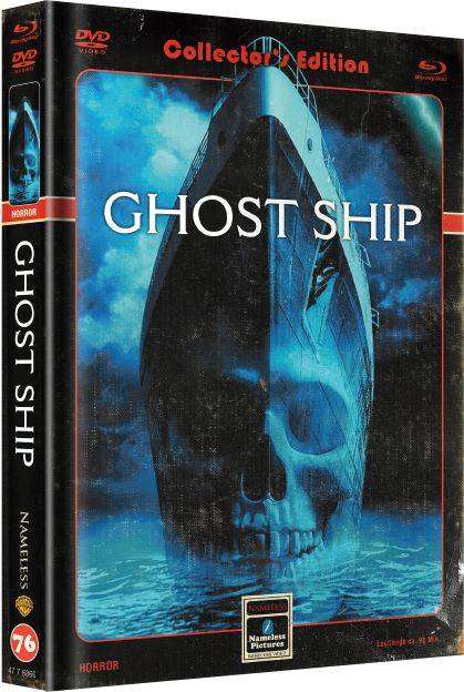 Ghost Ship (2002) (Blu-ray &amp; DVD im Mediabook), 1 Blu-ray Disc und 1 DVD