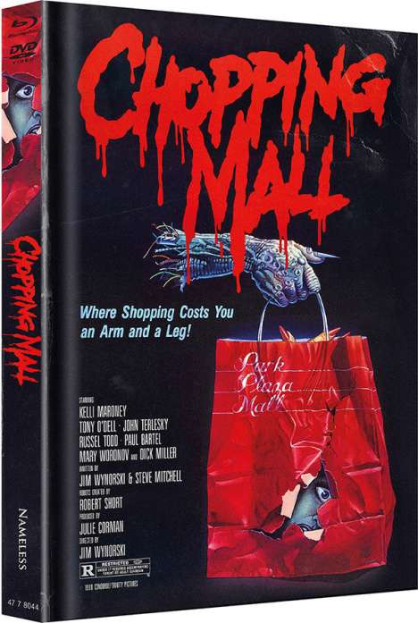 Chopping Mall (Blu-ray &amp; DVD im Mediabook), 1 Blu-ray Disc und 1 DVD
