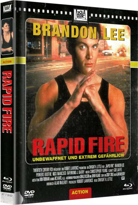 Rapid Fire (Blu-ray &amp; DVD im Mediabook), 1 Blu-ray Disc und 1 DVD