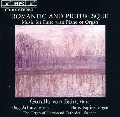 Musik für Flöte &amp; Orgel oder Klavier "Romantic and Picturesque", CD