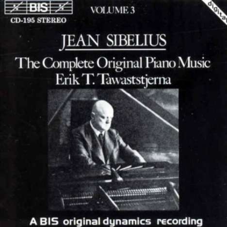 Jean Sibelius (1865-1957): Klavierwerke Vol.3, CD