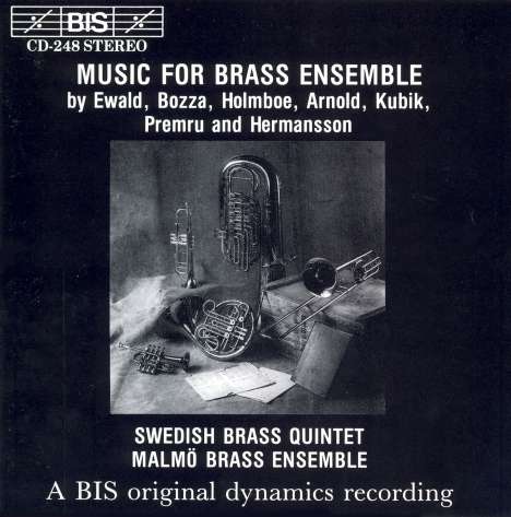 Swedish Brass Quintet - Music for Brass Ensemble, CD