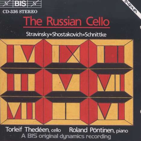 Alfred Schnittke (1934-1998): Sonate für Cello &amp; Klavier, CD
