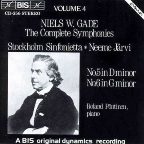 Niels Wilhelm Gade (1817-1890): Symphonien Nr.5 &amp; 6, CD