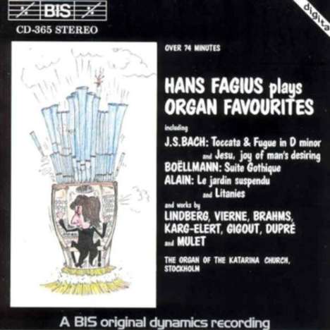 Hans Fagius - Organ Favourites, CD