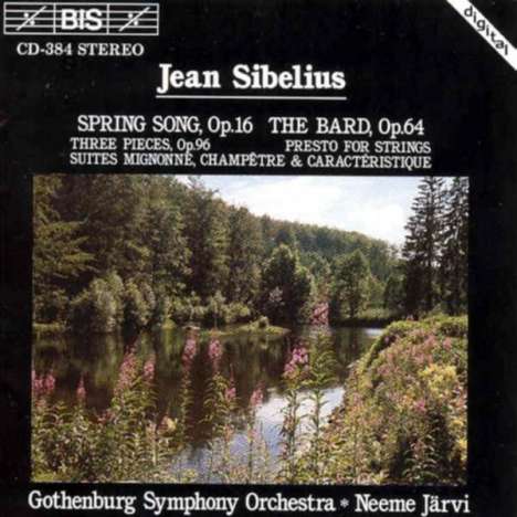 Jean Sibelius (1865-1957): Kleine Orchesterstücke, CD