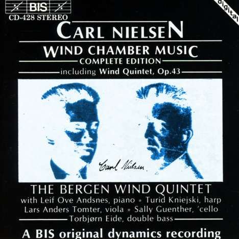 Carl Nielsen (1865-1931): Musik für Bläserensemble, CD
