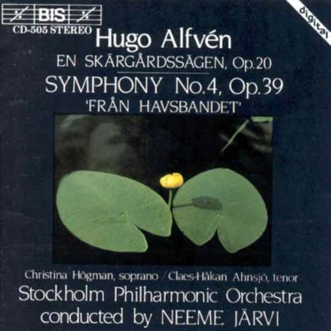 Hugo Alfven (1872-1960): Symphonie Nr.4, CD