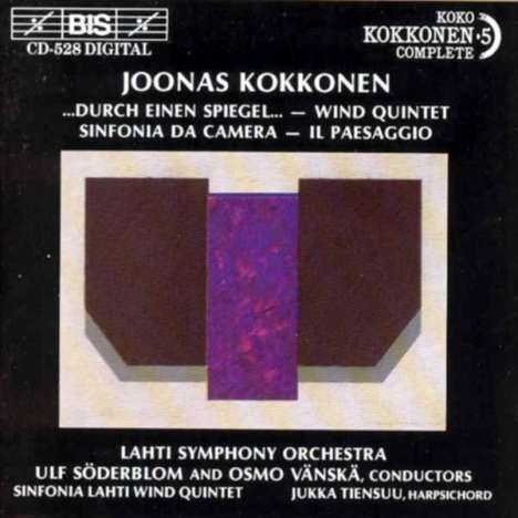 Joonas Kokkonen (1921-1996): Sinfonia da camera, CD