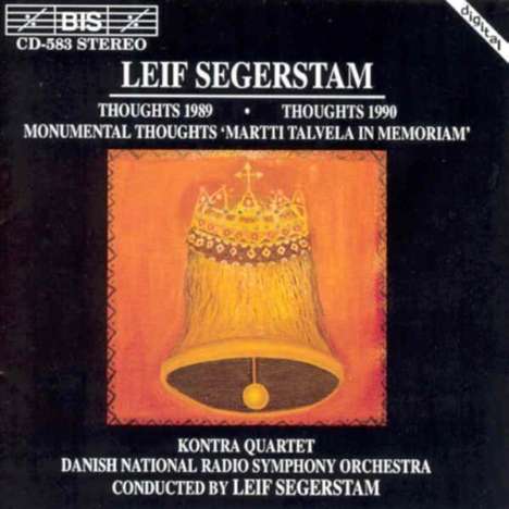 Leif Segerstam (geb. 1944): Thoughts 1989, CD