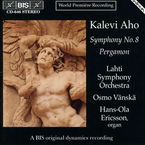 Kalevi Aho (geb. 1949): Symphonie Nr.8, CD
